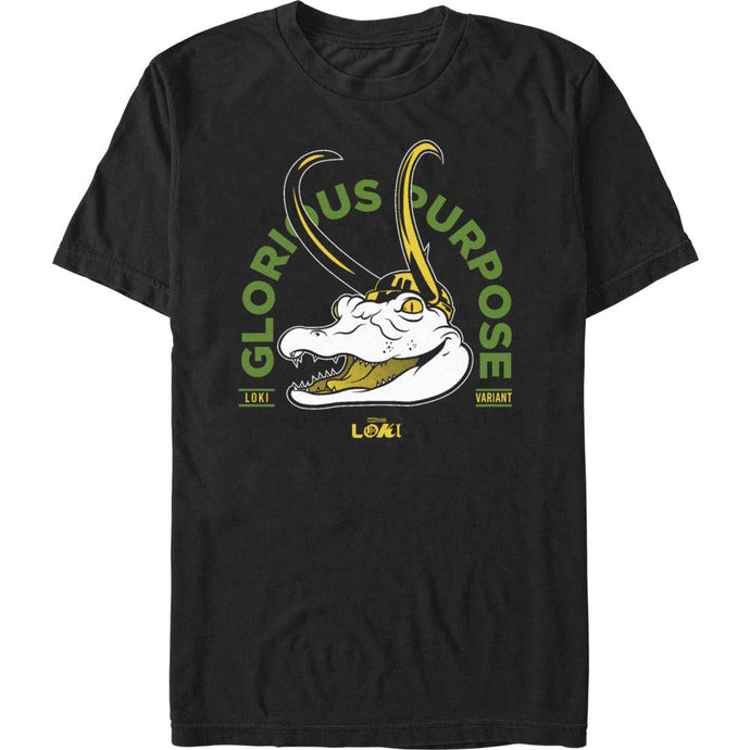 Loki - Gator Loki Glorious Purpose - T-Shirt Apparel Fifth Sun