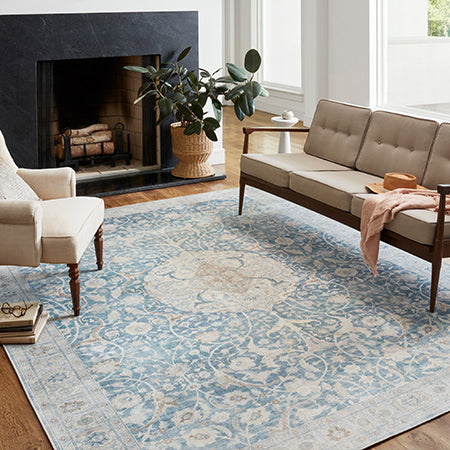 Load image into Gallery viewer, Chris Loves Julia x Loloi Antique Sky Rug, Pick Your Size General Decor Steals
