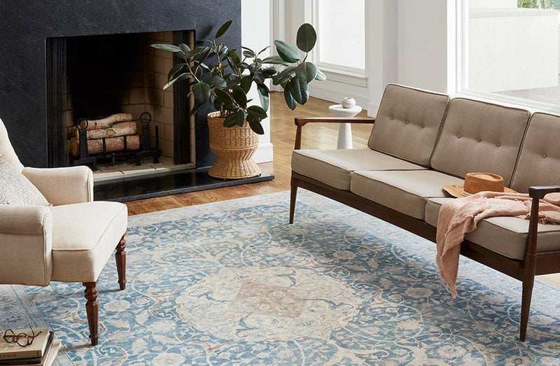 Load image into Gallery viewer, Chris Loves Julia x Loloi Antique Sky Rug, Pick Your Size General Decor Steals
