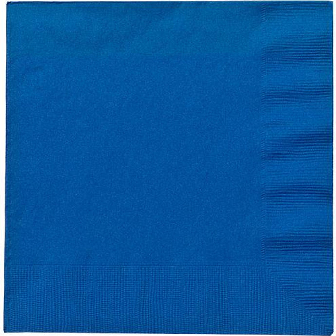 Blue Luncheon Paper Napkins Napkins Party Dimensions