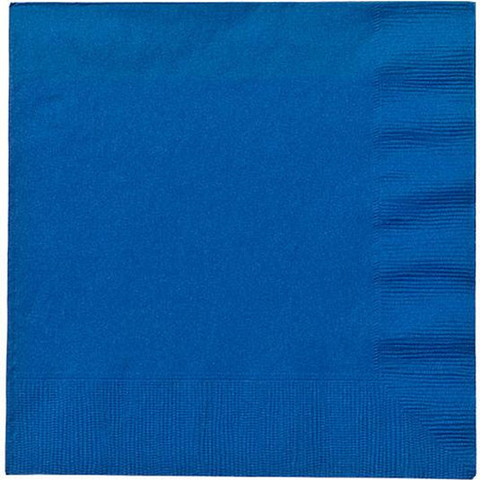 Blue Luncheon Paper Napkins Napkins Party Dimensions