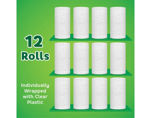 Bounty Select-A-Size 2-Ply Paper Towels, 12 rolls, 120 sheets/roll Bounty