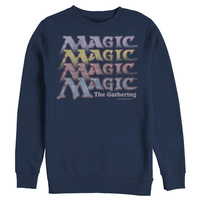 Magic: The Gathering - Retro Stack - Crewneck Sweatshirt Apparel Fifth Sun