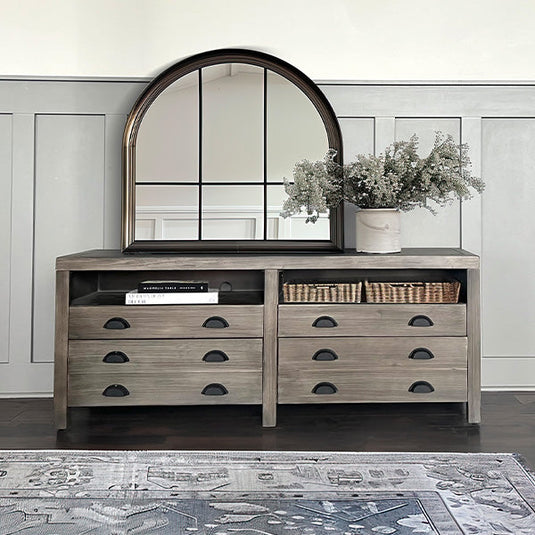 Architect's Wooden Media Console Sale ABH