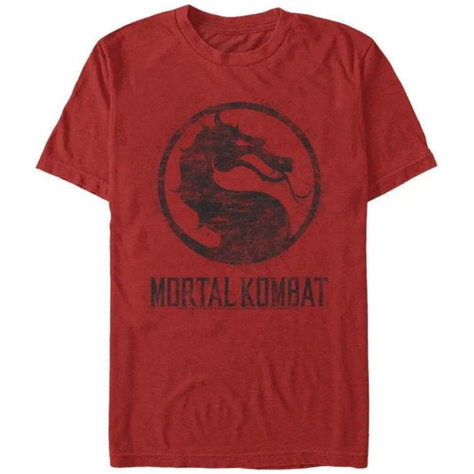 Mortal Kombat - Splatter Logo - T-Shirt Apparel Fifth Sun