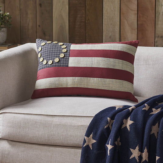 Patriotic Cotton Pillow, Choose Your Style Whats trending VHC