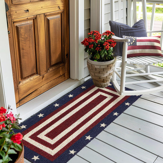 Patriotic Accent Rugs, Choose Your Style General VHC