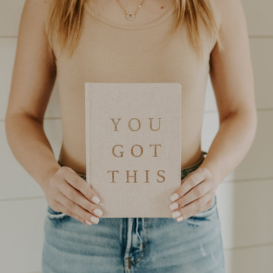 You Got This Fabric Journal Collective Sweet Water Decor