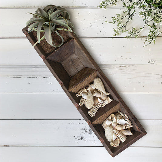 Handmade Recycled Wood Succulent Tray KAL