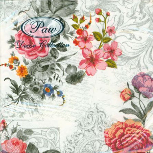 Royal Rose Lunch Napkins 20CT Napkins Decorline