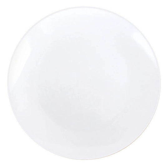 COMBO Organic Collection White Dinner Plate Tableware Package Set Disposable Plates Decorline