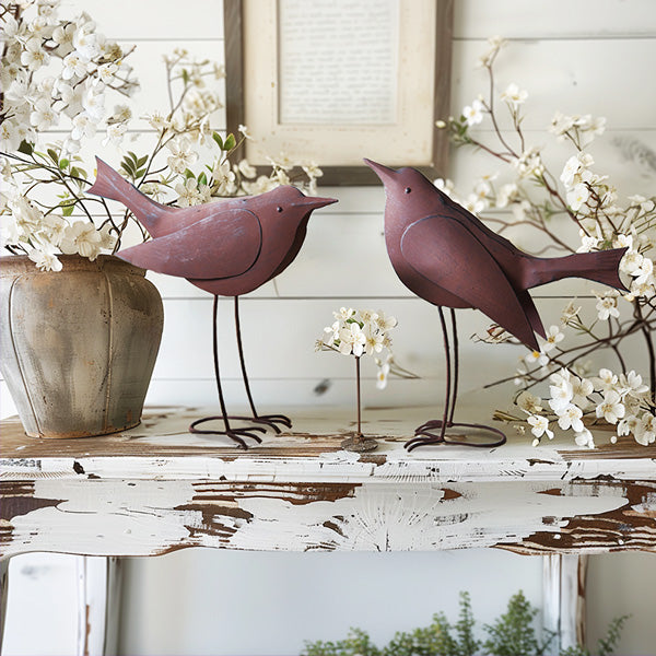 Rustic Farmhouse Oversized Songbirds, Set of Two Whats trending CT