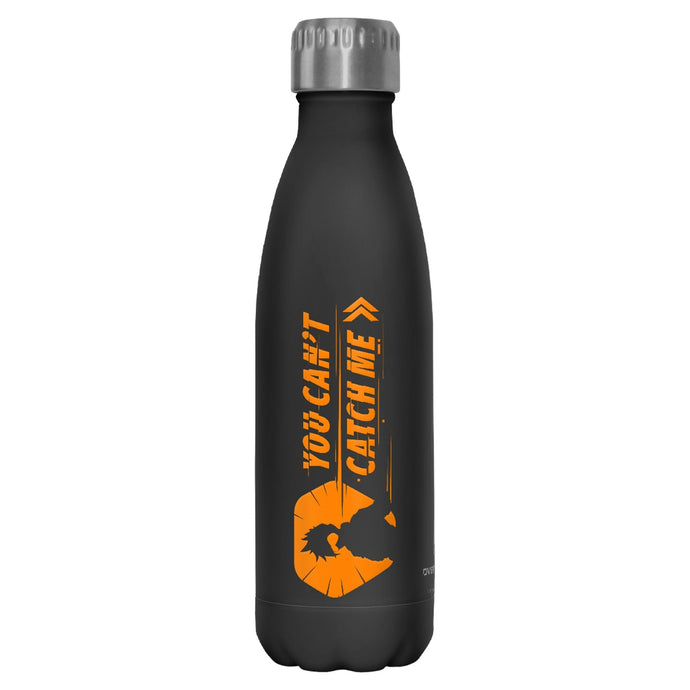 Overwatch - You Cant Catch Me - Black 17 oz Stainless Steel Bottle Homewares Fifth Sun