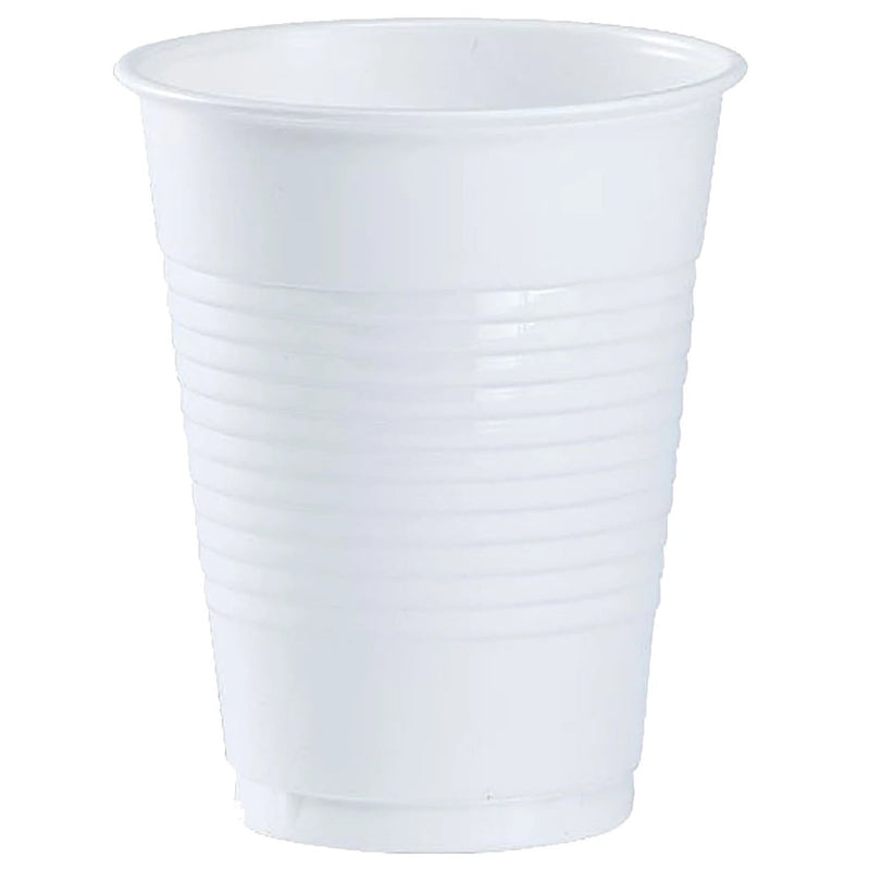 Load image into Gallery viewer, White Co-Ex Plastic Cup 18 oz Cups Party Dimensions
