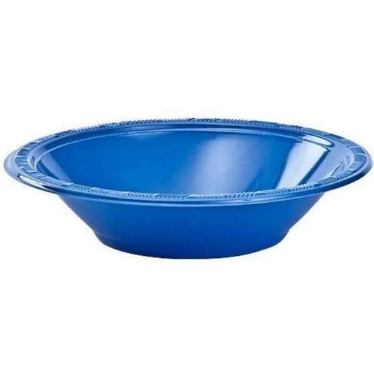 Hanna K. Signature Collection Plastic Bowl Blue 12 oz Bowls Party Dimensions