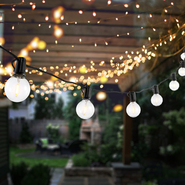 LED Outdoor String Lights, Pick Your Color General Decor Steals