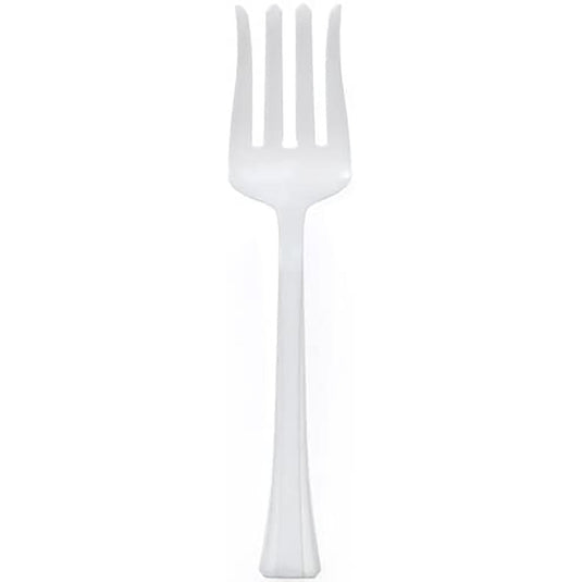 99¢ Pearl Plastic Salad Heavy Weight Serving Fork 12" Serverware Lillian