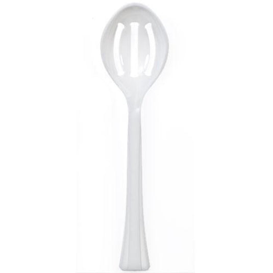 99¢ Pearl Plastic Slotted Salad Heavy Weight Serving Spoon 12