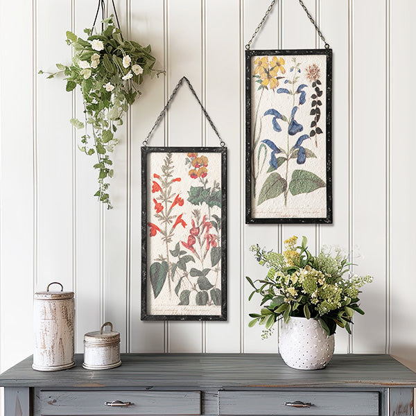 Botanical Perennial Flower Wall Art, Set of 2 Whats trending CT