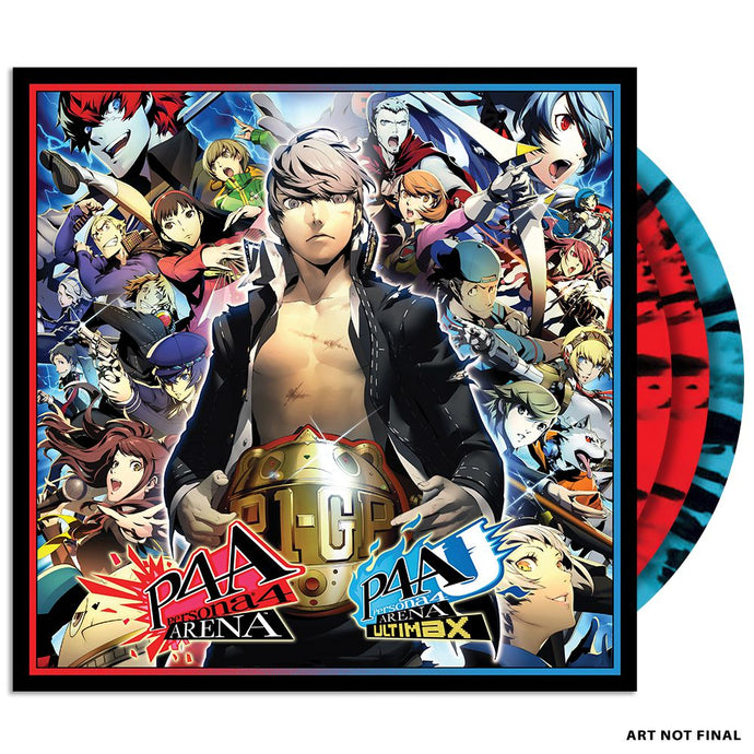 Persona 4 Arena and Persona 4 Arena Ultimax - Soundtrack 3LP - Vinyl Vinyl Records iam8bit