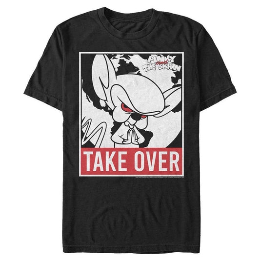 Pinky and the Brain - Take Over Brain - Unisex Apparel Fifth Sun