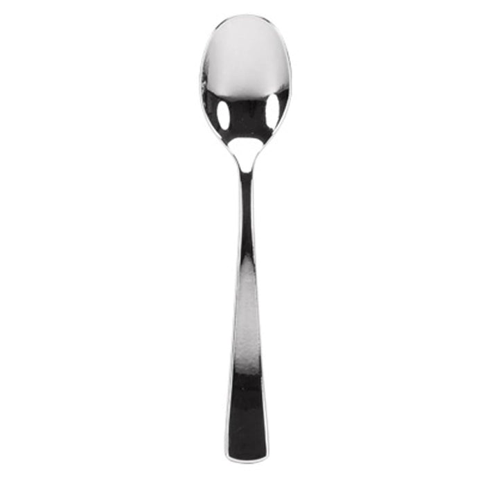 Premium Plastic Spoon Polished Silver Tablesettings Lillian