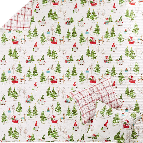 Load image into Gallery viewer, Christmas Inspired Reversible Quilt, Choose Your Style General LEV
