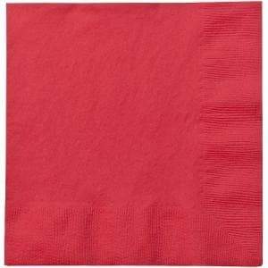 Red Dinner Napkins Napkins Party Dimensions