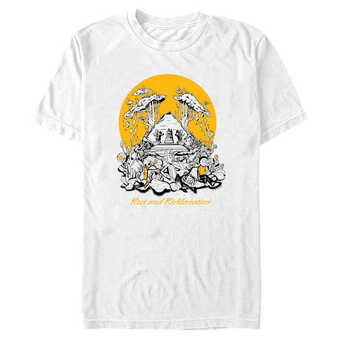 Rick and Morty - Rest And Ricklaxation - T-Shirt Apparel Fifth Sun