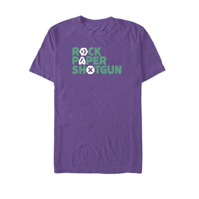 RockPaperShotgun - Logo - T-Shirt Apparel Samdamgifts