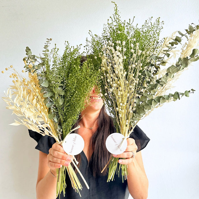 Dried Rustic Foliage Bouquet Collection houseoflilac