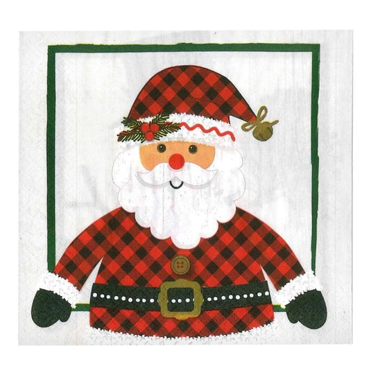 Rustic Xmas Premium Paper Lunch Napkins 40 count Napkins Hanna K