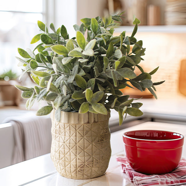 Potted Faux Sage Greenery Whats trending KAL