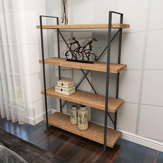 Industrial Cross Back Bookshelf Whats trending UMA