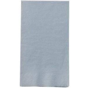 Silver Guest Towels Napkins Party Dimensions