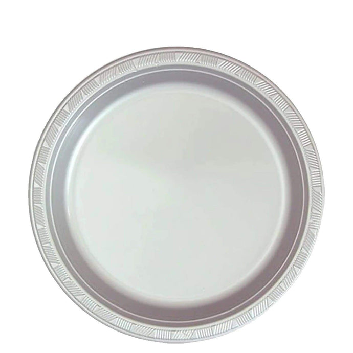 Hanna K. Signature Plastic Plates Silver 7