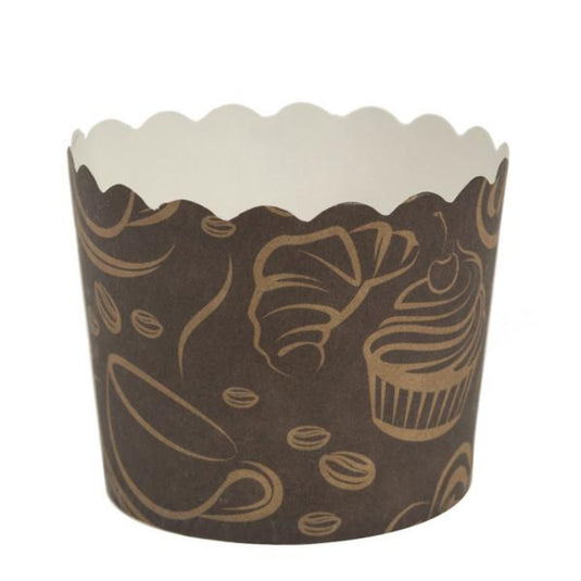 Simcha Collection Coffee Baking Cups 20CT Food Storage & Serving Blue Sky