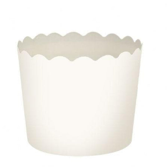 Simcha Collection medium Baking Cups White 20CT Food Storage & Serving Blue Sky