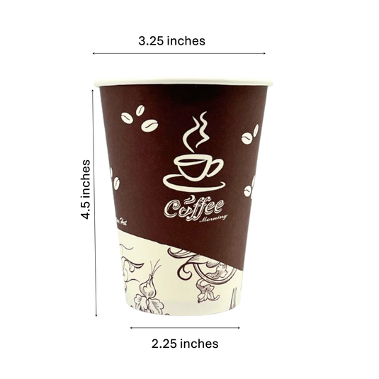 *WHOLESALE* 12 oz. - Disposable - Heaven - Hot/Cold Cups | 1000 ct. Paper Cups VeZee