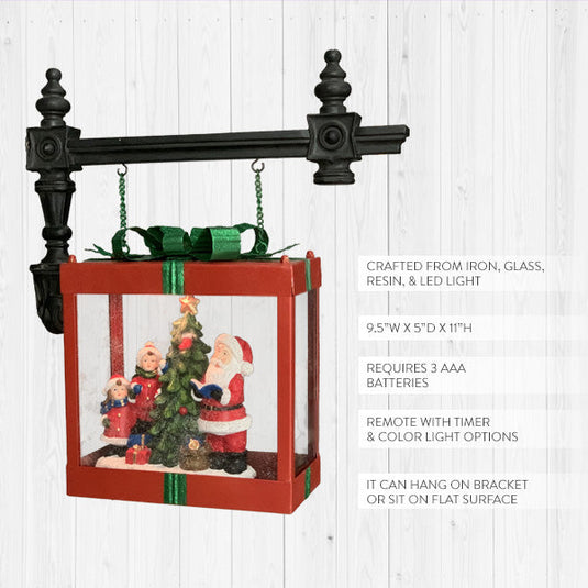 Light Up Christmas Snow Globe With Bracket Option | Our "Christmas" Signs Of The Seasons Edition General ABH