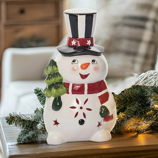 Light Up LED Nostalgic Snowman General TP