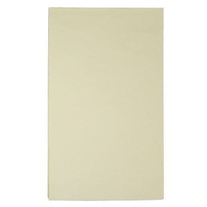 99¢ Solid Ivory Bistro Napkins 15 count Lillian