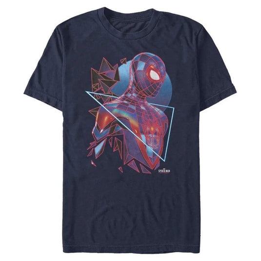 Spider-Man - 80's Style Miles Morales - T-Shirt Apparel Fifth Sun