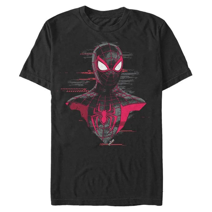 Spider-Man - Miles Morales Spider-Man Bust - T-Shirt Apparel Fifth Sun