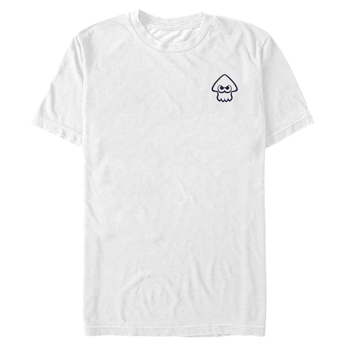 Splatoon - Minimal Squid Pocket - T-Shirt Apparel Fifth Sun