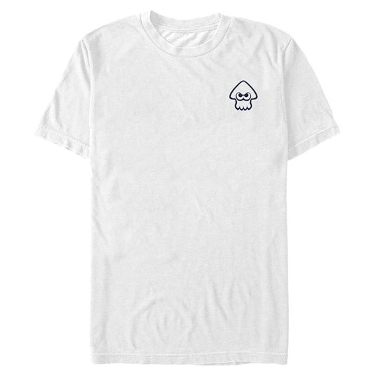 Splatoon - Minimal Squid Pocket - T-Shirt Apparel Fifth Sun