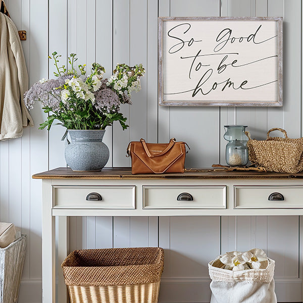 So Good To Be Home Wood Wall Art Whats trending TP