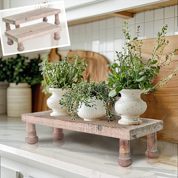 Load image into Gallery viewer, Spring Plant Wood Riser, Choose Your Size Whats trending TP
