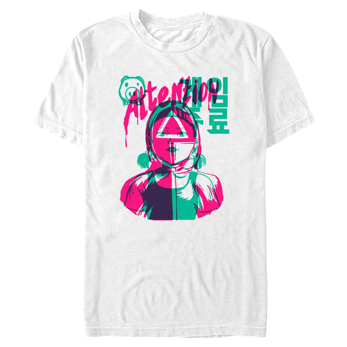 Squid Game - Attention Doll - T-Shirt Apparel Fifth Sun