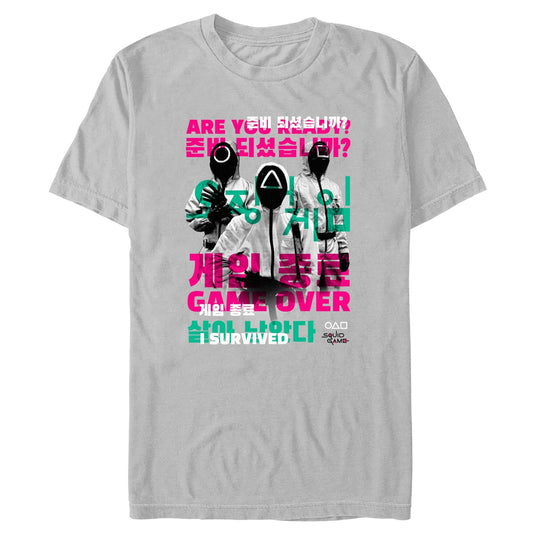 Squid Game - Game Over I Survived - T-Shirt Apparel Fifth Sun